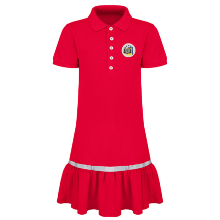 Sukienka polo czerwona