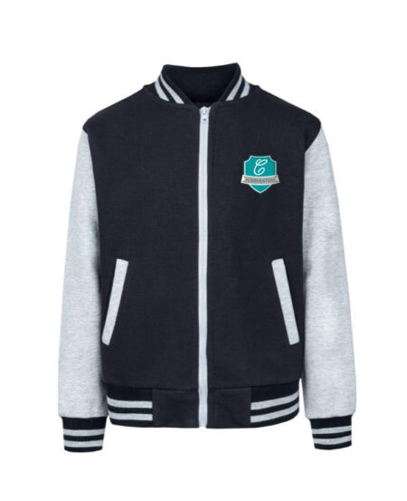 Granatowa bluza baseballowa