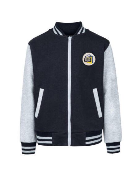 Granatowa bluza baseballowa