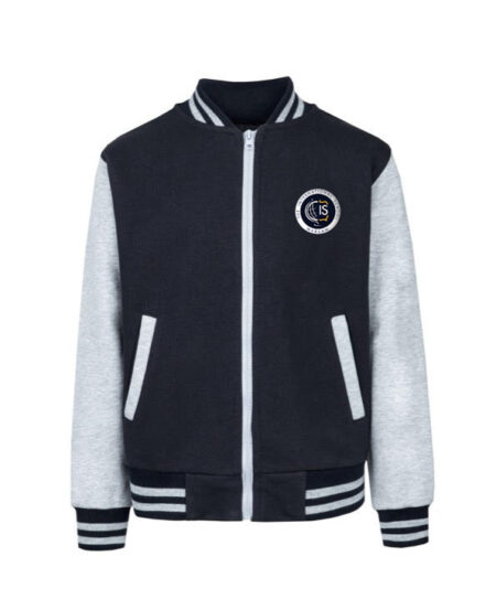 Granatowa bluza baseballowa